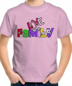 Lana-Rose Fashion Love Family - AS Colour Kids Youth Crew T-Shirt - 4 Colours - Online O 6 Lana-Rose Fashion Love Family - AS Colour Kids Youth Crew T-Shirt - 4 Colours - Online O -Hot Sale Dresses Shop 0151403ce90a4b5fbbc2242d7e8ccb26