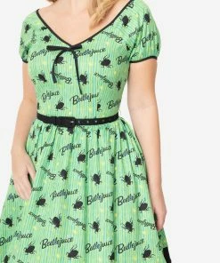 Unique-Vintage X Beetlejuice Crawling Critters Print Hannah Swing Dres -Hot Sale Dresses Shop 120158 3 2048x2048 a1e3616a 3945 496a 8072 d51f63d4c9e5