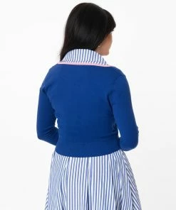 Unique-Vintage 1950s Navy & Anchor Dandy Cardigan -Hot Sale Dresses Shop 130101 3 1024x1024 eb19b007 3751 443d 942c 086f026da236