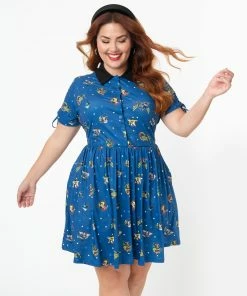 Unique-Vintage X DC Comics, Comic Book Hero Print Brady Flare Dress -Hot Sale Dresses Shop 137789 k1320 1 2048x2048 7253eede 6567 4566 b147 342517337928