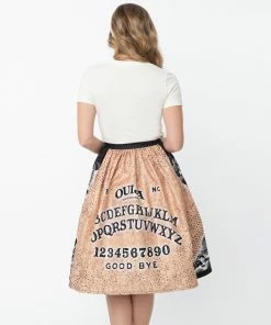 Unique-Vintage X Ouija Board Print Gellar Swing Skirt -Hot Sale Dresses Shop 149423 k488p 3 2048x2048 4d89dba6 571c 4f1c ba4a b0ef7169e790
