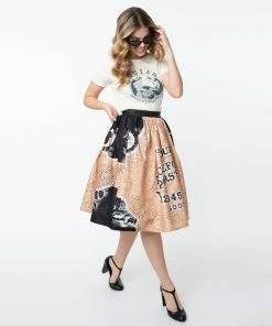 Unique-Vintage X Ouija Board Print Gellar Swing Skirt -Hot Sale Dresses Shop 149423 k488p 4 1024x1024 ca1b706d 43eb 446a 8aac a1e4bac06347
