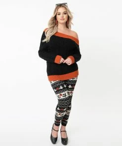 Unique-Vintage Halloween Witch Fair Isle Sycamore Knit Leggings - Only -Hot Sale Dresses Shop 149542 k1411 5 2048x2048 9785fec0 e71b 4237 82e8 27c3faa4d356