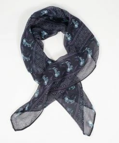 Unique-Vintage X Peanuts Spooky Snoopy Hair Scarf