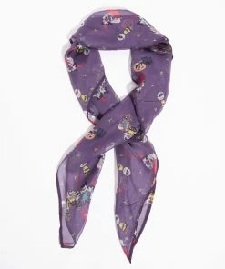 Unique-Vintage X Peanuts Halloween Gang Hair Scarf