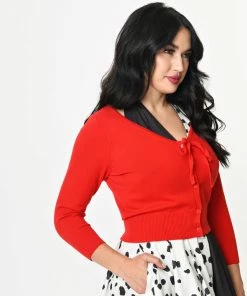 Unique-Vintage Red Dandy Cardigan -Hot Sale Dresses Shop 154401 K1311 4 1024x1024 d5882537 89c2 40a6 99a2 de7c2872f5b6