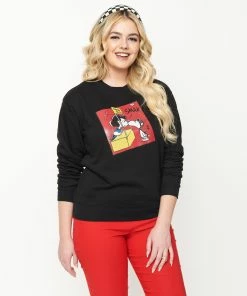Unique-Vintage X Peanuts Kissing Booth Sweatshirt