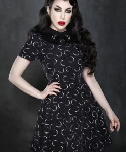 Katakomb By Kassandra Love - Just A Phaze Dress - Moon Print