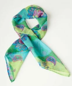 Unique-Vintage X Barbie Unique Vintage X Barbie In Blooms Mod Print Hair Scarf