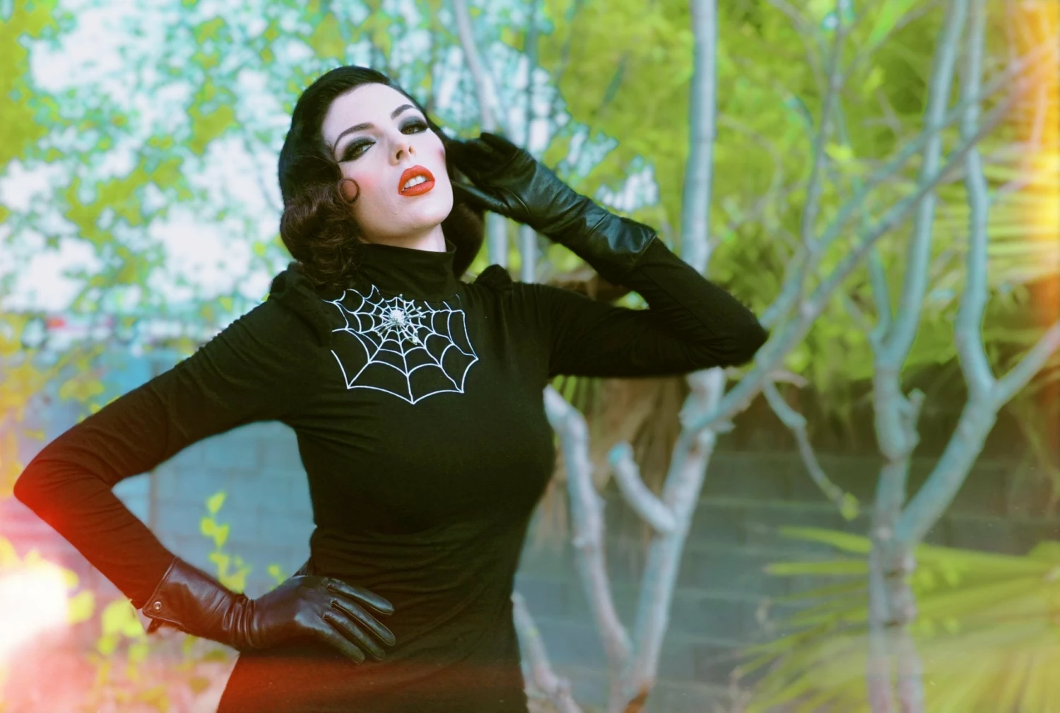 Rebel Love Clothing Araneum Dress - Rebel Love - Limited Edition - Only 2XLarge Left 4 Rebel Love Clothing Araneum Dress - Rebel Love - Limited Edition - Only 2XLarge Left - Image 4