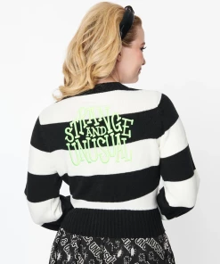 Unique Vintage X Beetlejuice Strange & Unusual Cardigan
