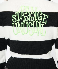 Unique Vintage X Beetlejuice Strange & Unusual Cardigan -Hot Sale Dresses Shop BEETLEJUICECARDI3