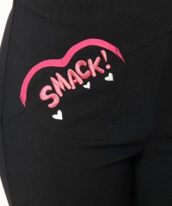 Unique Vintage X Betty & Veronica Betty & Veronica X Unique Vintage Black Heart & Smack Crop Pants -Hot Sale Dresses Shop CROPPANTS3