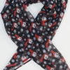 Unique-Vintage X Frosty The Snowman Unique-Vintage X Frosty Magic Print Hair Scarf