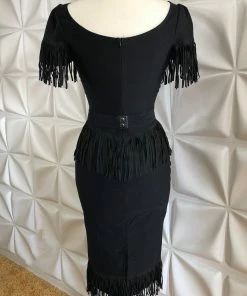 Calico Fringe Wiggle Dress -Rebel Love Clothing - Only XSmall & Small -Hot Sale Dresses Shop IMG 2508 1800x1800 94358206 cac1 4a01 9733 ae836e83e406