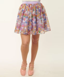 Unique-Vintage X Care Bears Unique Vintage X Care Bears Kingdom Of Caring Tulle Flare Skirt - Only