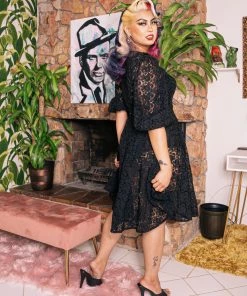 Elle Rebel Villa Rosa Guipure Lace Dress - Rebel Love -Hot Sale Dresses Shop VILLAROSA2