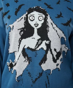 Unique Vintage X Corpse Bride Emily The Corpse Bride Sweater -Hot Sale Dresses Shop cbknit3