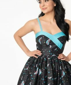 Unique-Vintage X The Jetsons Unique Vintage X Jetsons X Purple Jane Halter Swing Dress -Hot Sale Dresses Shop dress2