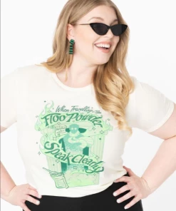 Unique-Vintage X Harry Potter Unique Vintage X Harry Potter Floo Powder Tee Cream - Only Large Left -Hot Sale Dresses Shop floo1