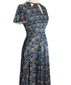 Florence Dress Japanese Fans - Rebel Love Clothing - Only XSmall & Sma -Hot Sale Dresses Shop florence1