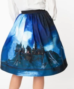 Unique-Vintage X Harry Potter Unique Vintage X Harry Potter Skirt Hogwarts Castle - Only XSmall Left -Hot Sale Dresses Shop hogwartscastleskirt1