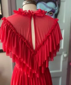 Wax Poetic Clothing Mina Dress In Red -Wax Poetic - Only Sizes XSmall Left -Hot Sale Dresses Shop minaRed4