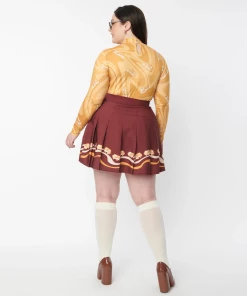 Smak Parlour X Scooby Doo Mystery Machine Border Mini Skirt -Hot Sale Dresses Shop miniskirt2