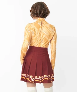 Smak Parlour X Scooby Doo Mystery Machine Border Mini Skirt -Hot Sale Dresses Shop miniskirt5