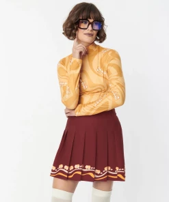 Smak Parlour X Scooby Doo Mystery Machine Border Mini Skirt -Hot Sale Dresses Shop miniskirt6