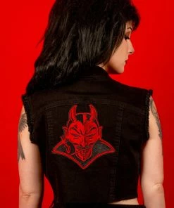 KataKomb By Kassandra Love - Red Devil Vest - Only XSmall & XLarge Lef