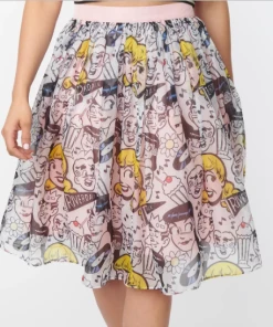 Unique Vintage X Betty & Veronica Betty & Veronica X Unique Vintage Riverdale Adventures Print Swing Ski