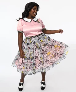 Unique Vintage X Betty & Veronica Betty & Veronica X Unique Vintage Riverdale Adventures Print Swing Ski -Hot Sale Dresses Shop skirt b22c09eb 7241 469b 81b4 4606cc1a68aa